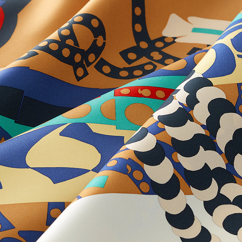 HERMES 最新作 スカーフ カレ90 Silla de Gaucho embroidered Silla de Gaucho scarf 90 | Hermès USA